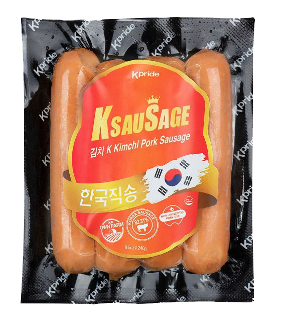 韓國 Kpride 泡菜自然豬肉腸 240g
