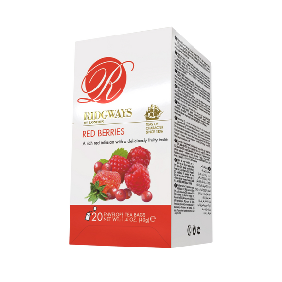 英國 Ridgways紅莓茶包  20包