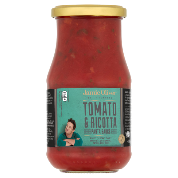 意大利Jamie Oliver 利可他芝士羅勒蕃茄意粉醬 (400g)