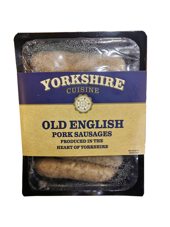 英國Yorkshire Cuisine古英式豬肉腸 (400g)