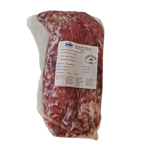 New Zealand Blue Sky Lamb Tenderloin  (1.1kg - 1.3kg)