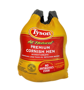Tyson All Natural Premium Cornish Hen (22oz)