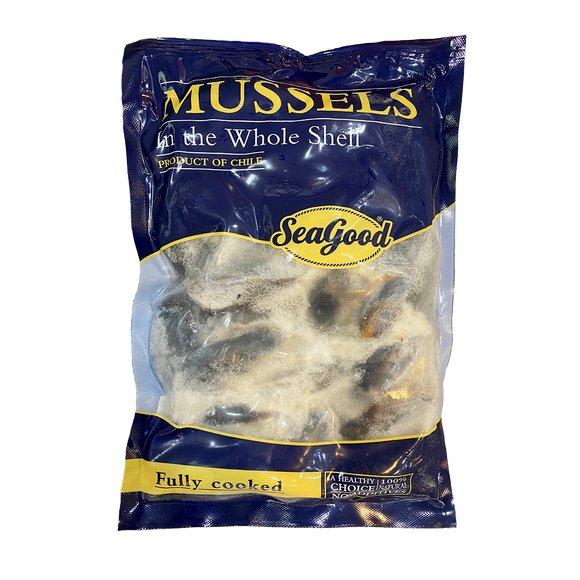 Chile St. Andrews Cooked Whole Shell Blue Mussel (500g)