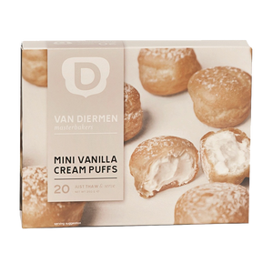 Dutch Van Diermen Vanilla Mini Cream Puffs 250g