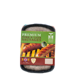 UK British Premium Natural Skin Pork & Leek Sausage (6pcs, 454g)