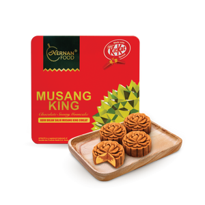 Malaysia Durian Musang King Chocolate Snowy Mooncake (60g X 4pcs)