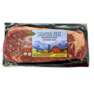 USA Frontiere Organic Grass Fed Striploin 10 oz