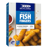 New Zealand Sealord Classic Crumbed Hoki Fish Fingers (400g)