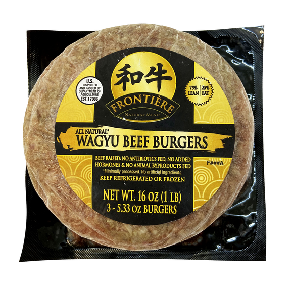Frontiere Mishima Reserve Wagyu 3 Pieces Beef Burger 16oz