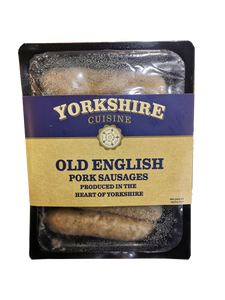 UK Yorkshire Cuisine Old English Pork Sausage 400gm