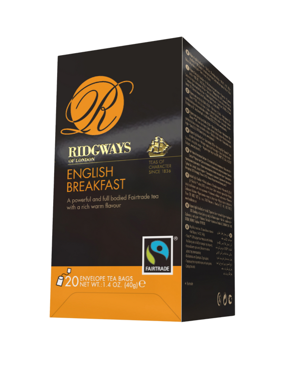 英國 Ridgways英式早餐茶包  20包