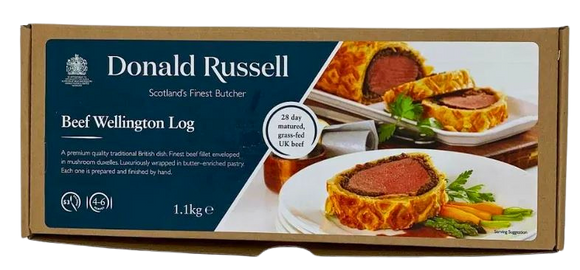 UK Donald Russell  28 Days Dry Aged Beef Wellington (1.1kg)