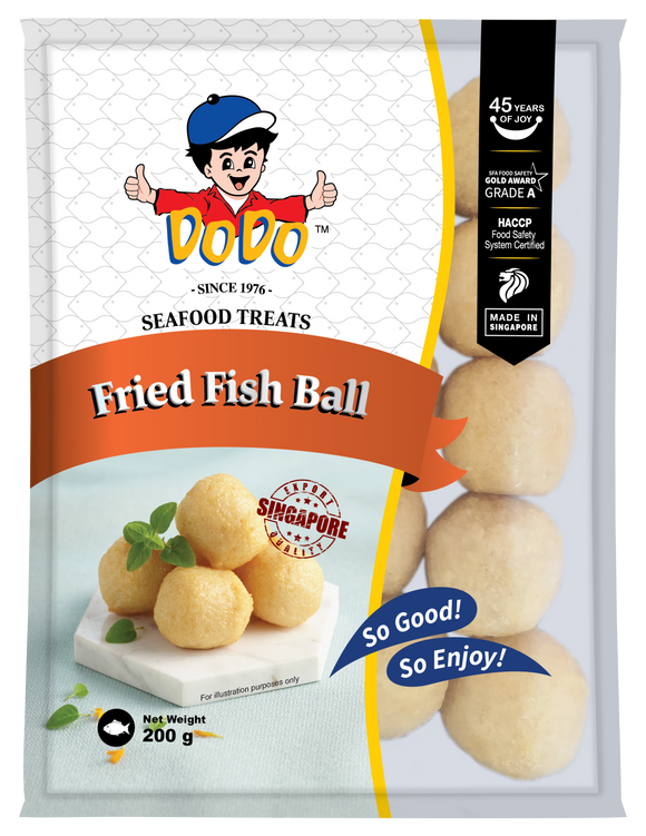 Singapore DoDo Fried Fish Ball 200g