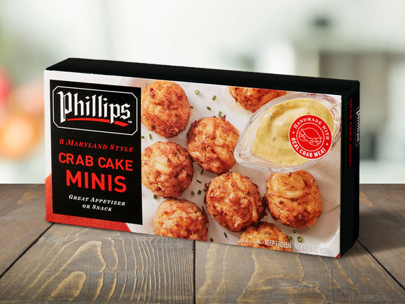 Indonesia Phillips Maryland Style Crab Cakes Minis 170g